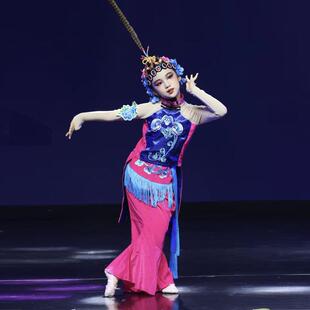 俏花旦儿童演出服京剧梨园春小花旦心有翎兮古典六一儿童节表演服