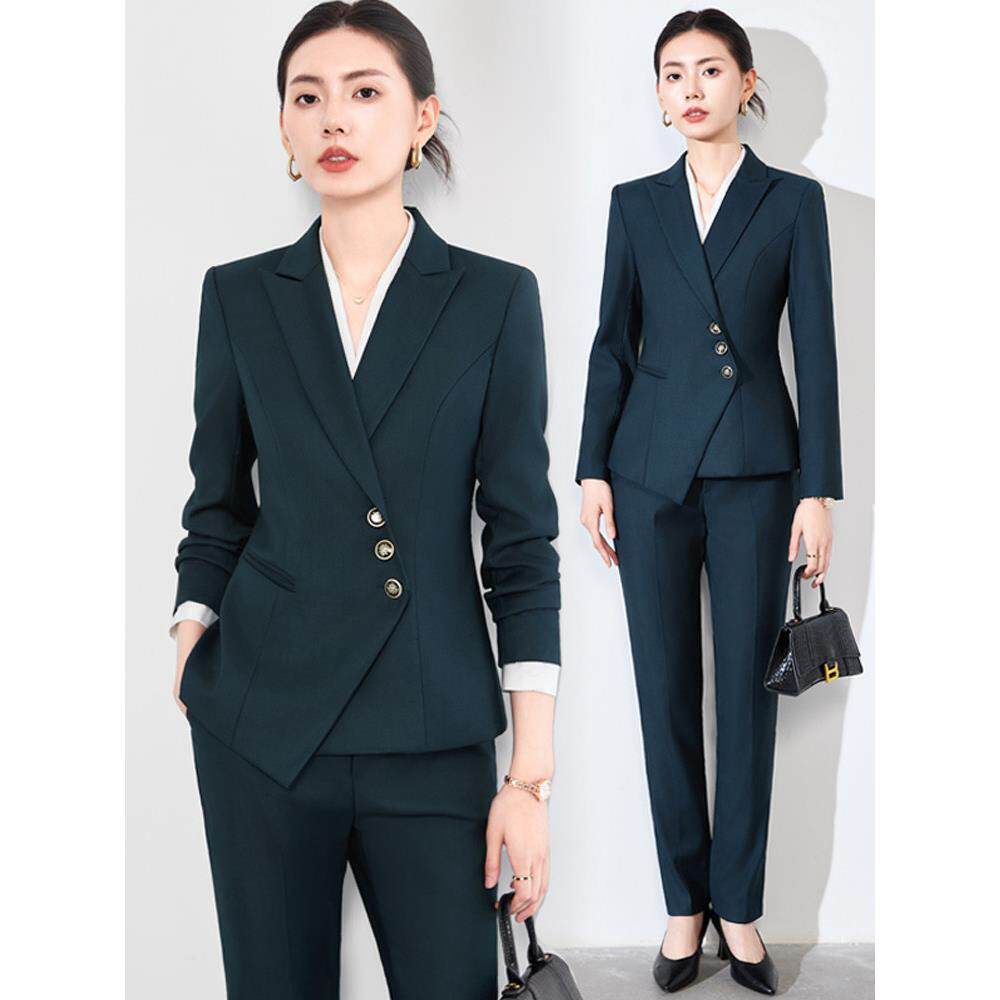 珠宝店工作服女气质职业装正装西服美容院酒店经理前台服务员工装