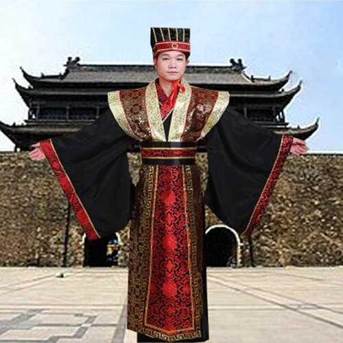 古装男诸葛亮大臣宰相汉服唐装春秋战国三国官服汉朝演出服装曹操