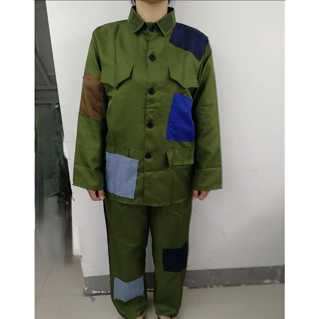 网红服补丁乞丐服抖音衣服搞笑搞怪恶搞破烂女古装叫花子乞丐依服