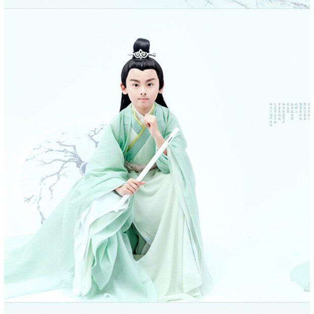 采购产品儿童古装,学者,汉代,中国古学,童装骑士,古筝表演服