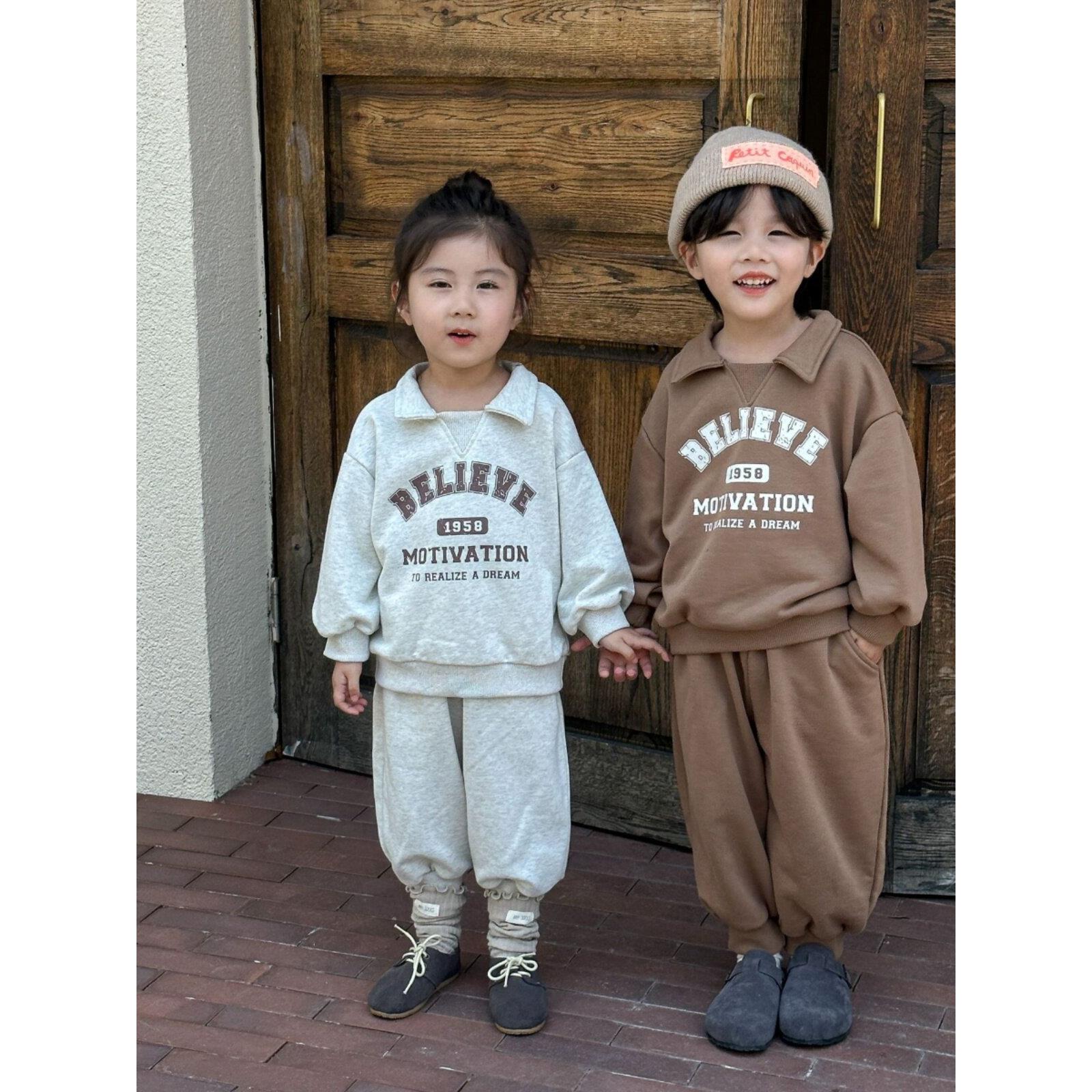 采购产品儿童的兄弟姐妹服装,秋天的姐妹和兄弟服装,一个大的和