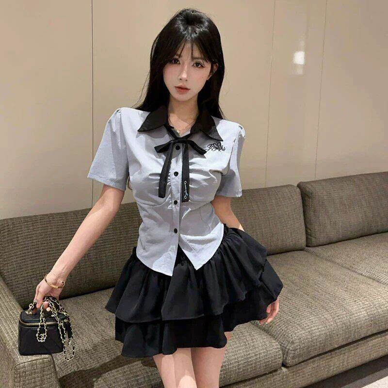 技师工作服性感气质女神范衣服夜场上班套装足疗足浴名媛纯欲足道
