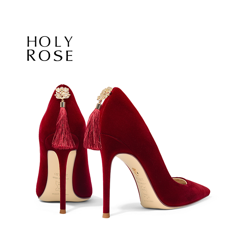 HolyRose婚鞋中式新娘鞋