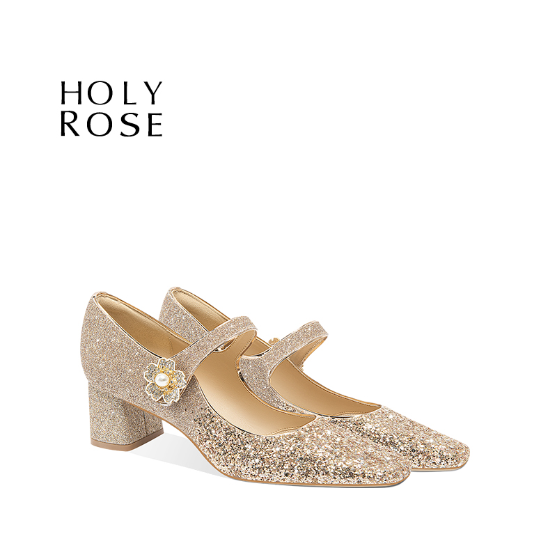 法式绝美水晶鞋女2025新款高跟鞋