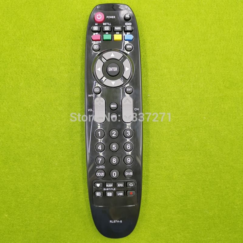 RL67H-8 TV Remote Control for CHANGHONG  SABA LED29A6500S LC