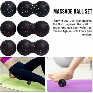 (SHOP NOW)Peanut Massage Ball Fascia Ball Set Double Lacros