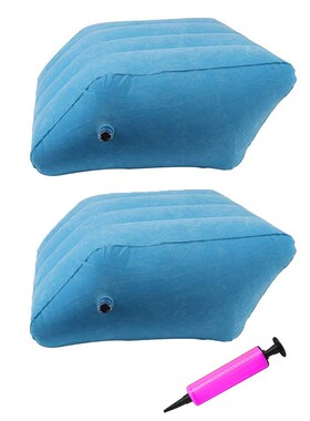 Knee Bed Wedge Sleeping Pillow Footrest Pillow Inflatable Po