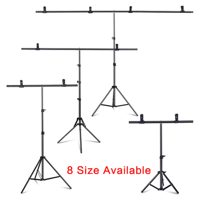 Photography Photo Studio T-Shape Backdrop Background Stand F