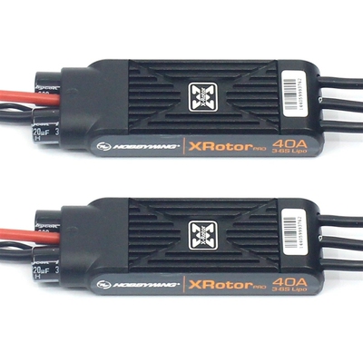 New 2pcs Hobbywing XRotor Pro 40A ESC No BEC 3S 6S Lipo Bru