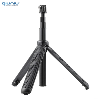QIUNIU 3in1 Extendable Monopod Selfie Stick Grip Handle Tri