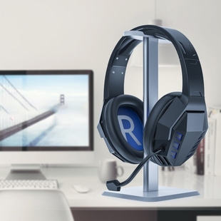 Universal Aluminum Headphones Stand Headsets Holder Desk Di