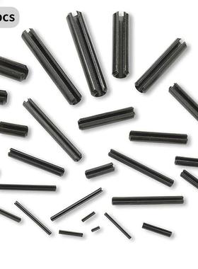 450Pcs Split Spring Roll Pins Cylindrical Elastic Open Posit