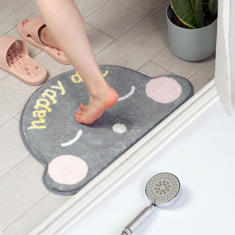 Water-absorption mats in the bathroom, tampons in the kitche