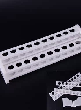 1pcs 20 holes plastic test tube rack testing tubes holder