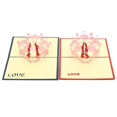 New Arrival 3D Greeting Cards Anniversary Wedding Invitation