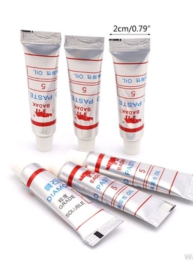 12pcs Diamond Polishing Lapping Paste 320-1000 Grit W40-W0.5