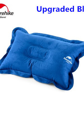 Factory s upgraded suede material Inflatable Pillow for Hiki