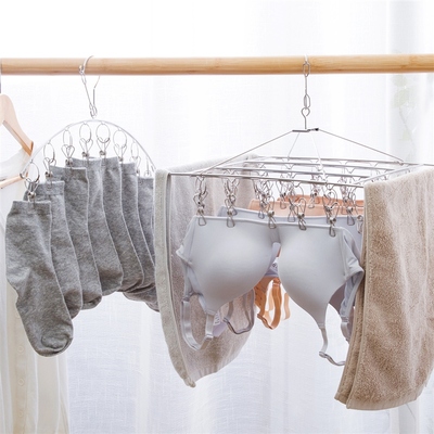 The stainless steel stockings and the drying racks used to d