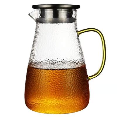 Water Pitcher Glass Water Pot 1500Ml Heat Resistant
