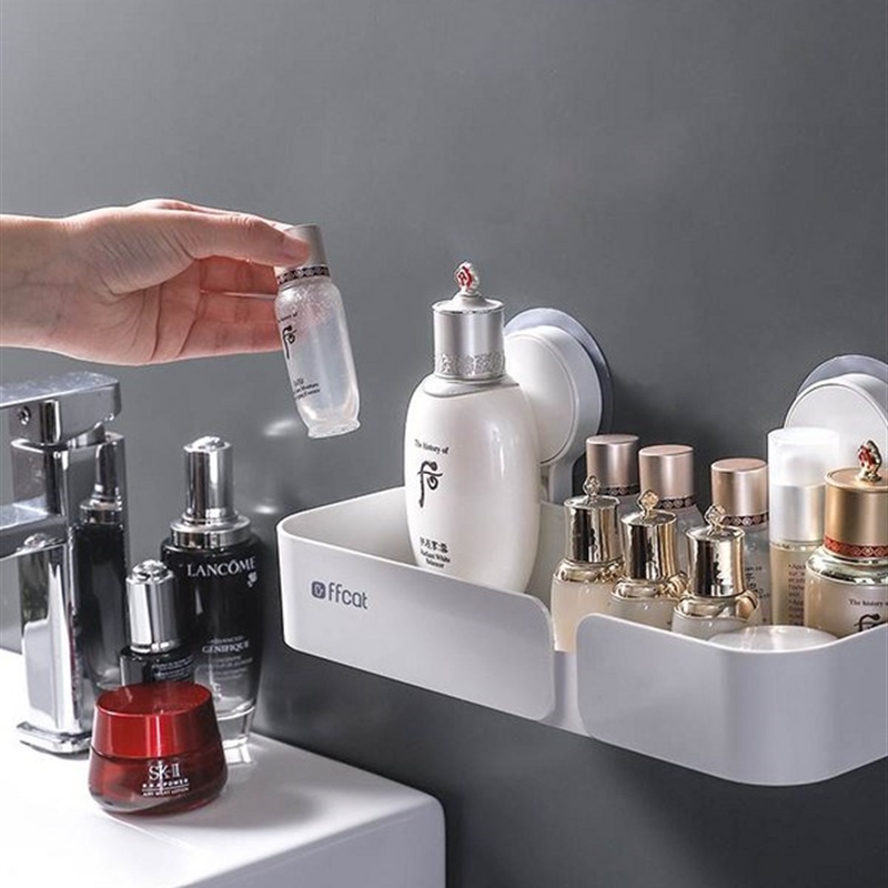 Shelf toilet wash gargle receive a case from punching the