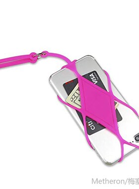 Mobile Phone Strap Cute Cartoon Flower Cat Lanyard Neck Stra