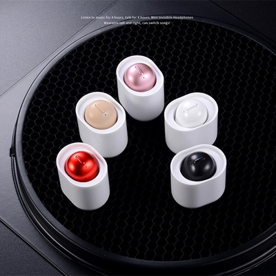 Mini Invisible Wireless Earphone with Mic Sleeping Earpiece