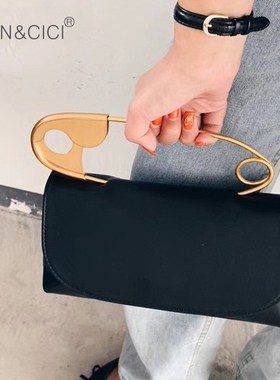Big large pin tote handbag women design cute messenger cros