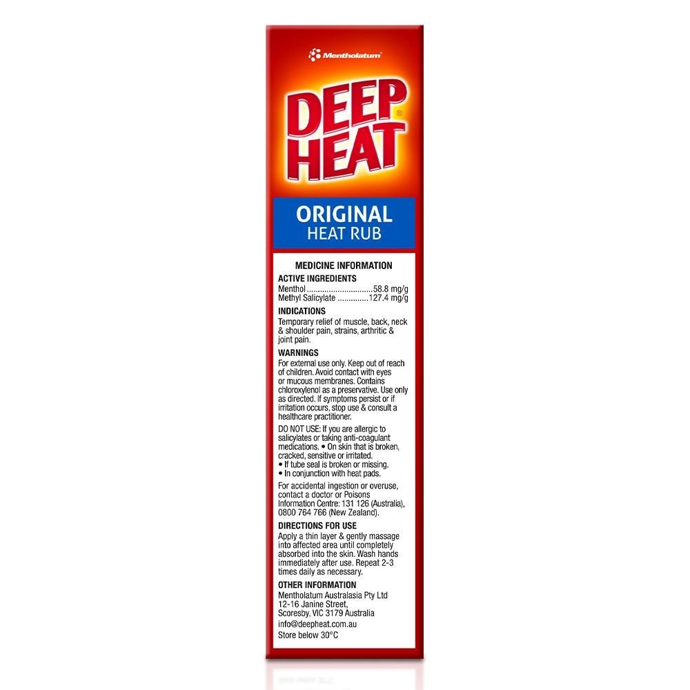 2PCS New Deep Heat Arthritic Pain Relief Muscular Aches Str