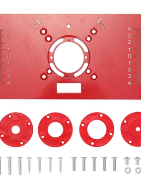 Router Table Insert Plate Benches Aluminium Wood Router