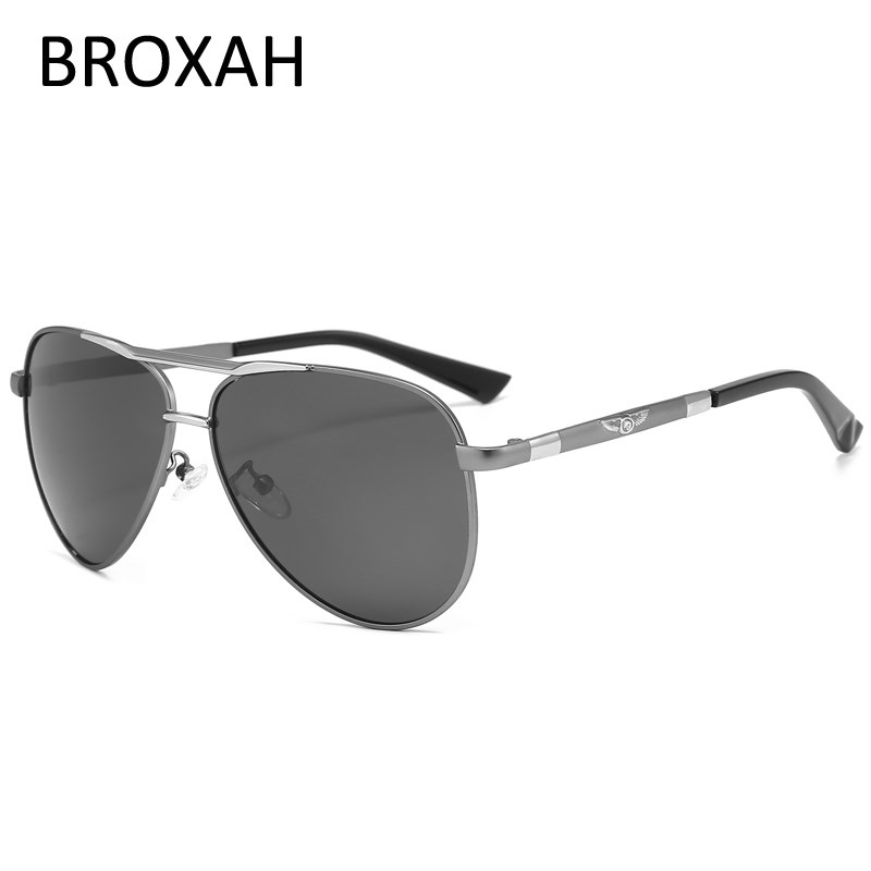 Retro Aviation Sunglasses Men Polarized Brand Designer 2020