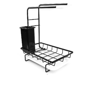 Sink Organizer With Drip Tray, Kitchen Organizer For