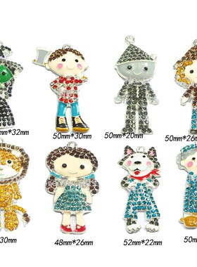 (Choose Design First) 10pcs/lot Classics Kids Character Rhi