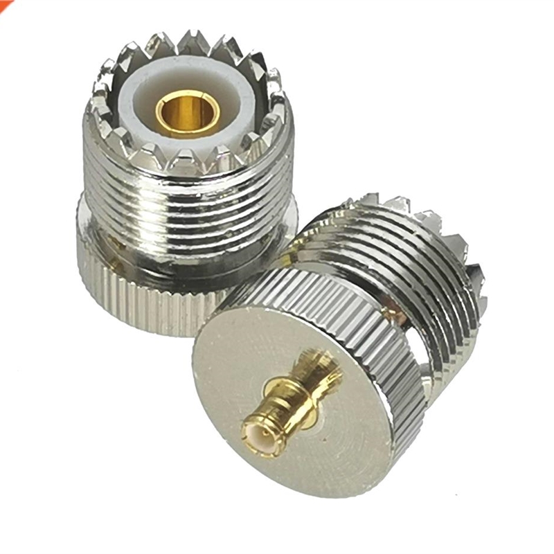 10Pcs MCX Male plug to UHF SO29 Female Jack RF Adapter Conn