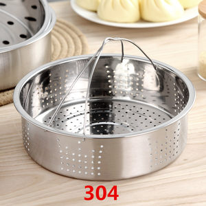 304 Stainless Steel Thickened double Ear Steamer Thickening