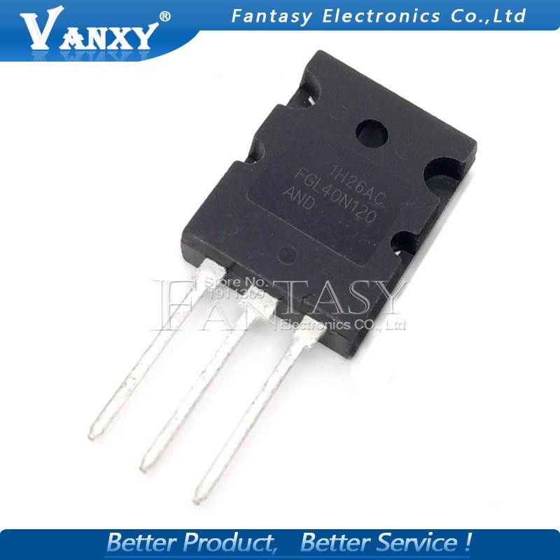 2pcs FGL40N120AND 40A/1200V 40N120 FGL40N120 TO-3PL FGL40N12