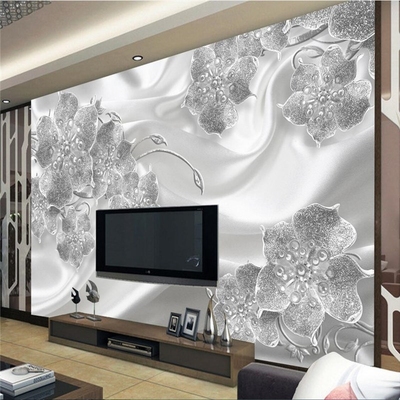 beibehang Custom Photo Wallpaper 3D Mural Wall Sticker Mode
