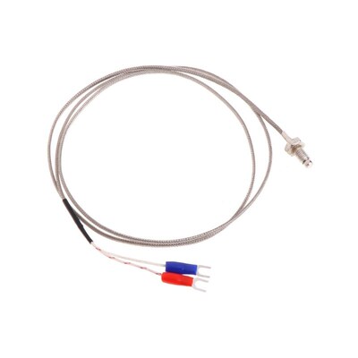 M6 Screw Probe K Type Thermocouple 1m Industrial Temperature