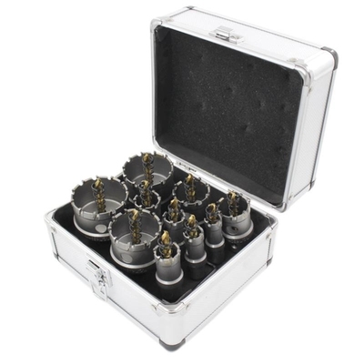 10Pcs/Set 16-5m TCT Hole Saw Drill Bit Sets Alloy Carbide Co