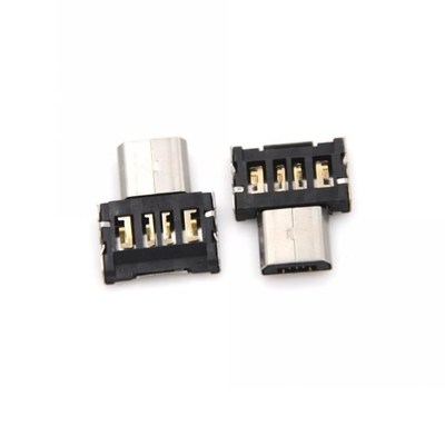 2pcs USB OTG Adapter 适用于 USB Flash Pen Drive Mobile Phone