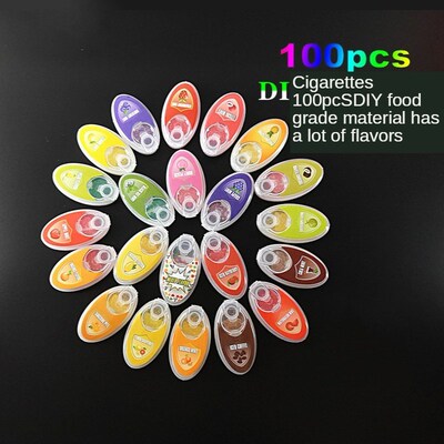 100pcs Variety of Flavor Burst Bead Menthol Cigarettes Acce