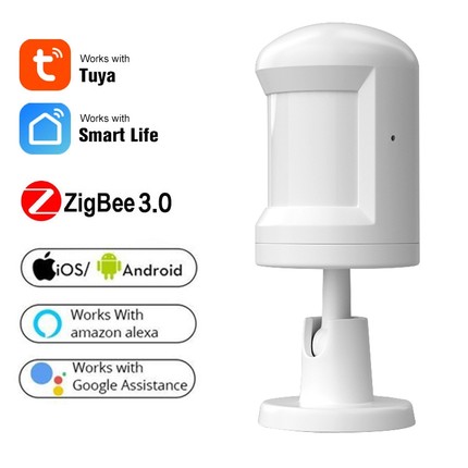 Tuya Zigbee PIR Sensor With Foot Stand Motion Detection Via