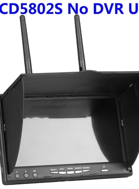 LCD5802D LCD5802S 5802  5.8G 40CH 7 Inch Raceband FPV Monito