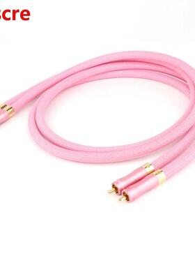 Pair X41044 12Cores Silver Plated Analogue Interconnect RCA