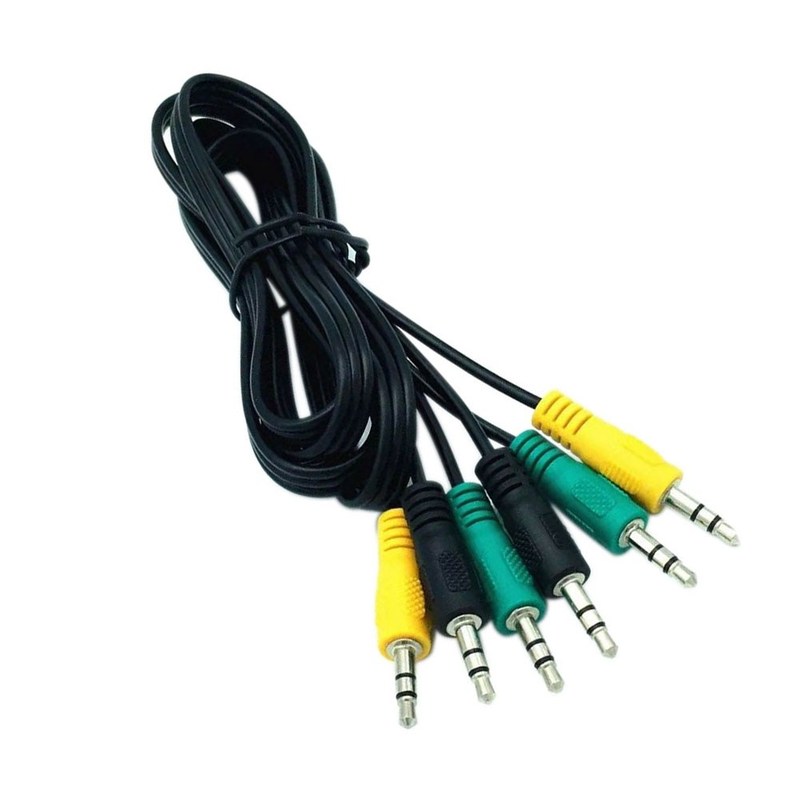 3.5mm For 5.1 Channel 3 In 1 Male Home Office TRS Jack Head