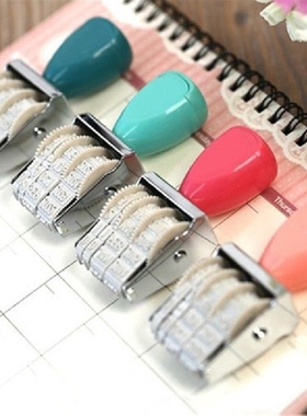 Vintage Cute Date Stamp for Planner Clear Stamps Bussiness