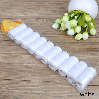 Sewing Thread Cotton Polyester Set Strong Durable for Hand M