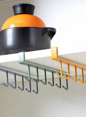 Unplugged kitchen hooks with powerful and untraceable fixers
