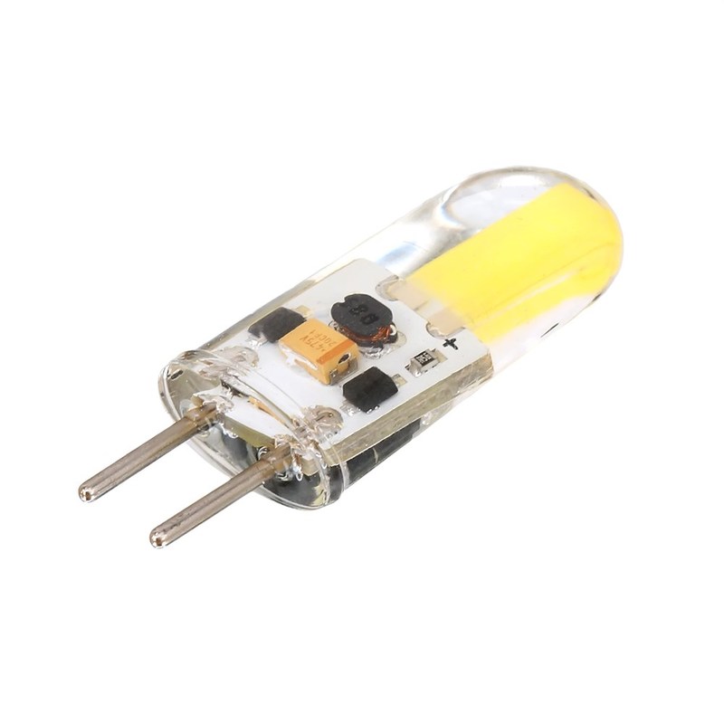 GY6.35 LED Bulb DC 12V 2W Silicone Lamp for Home Decor Dimma