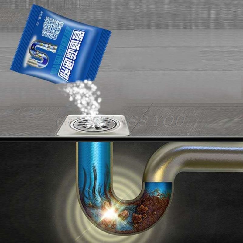 50g/Pack Powerful Sink Drain Cleaner Sticks Sewage Decontami